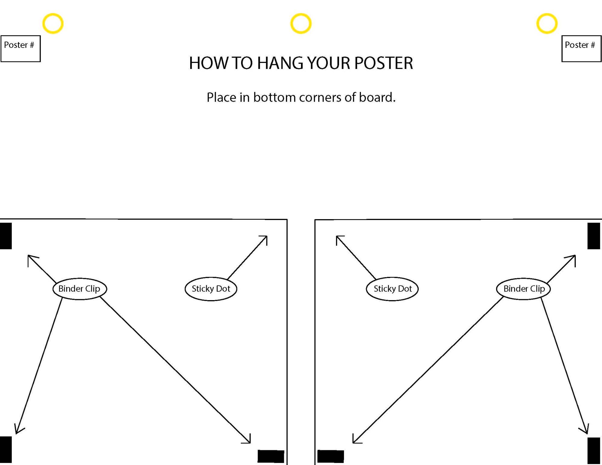 How to Hang Your Poster